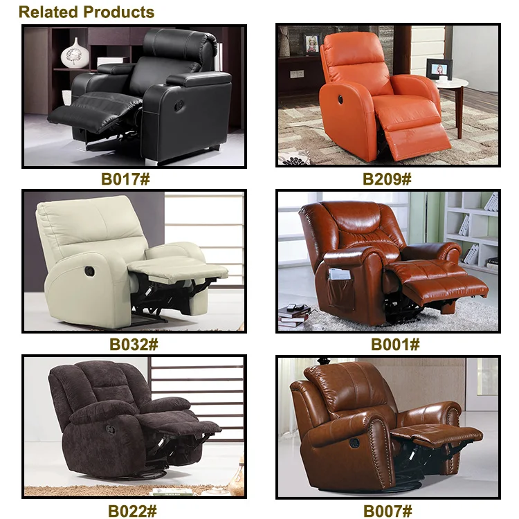 
Custom Genuine Leather Lazyboy Electric Recliner Chair India, European Recliner Chair Living 