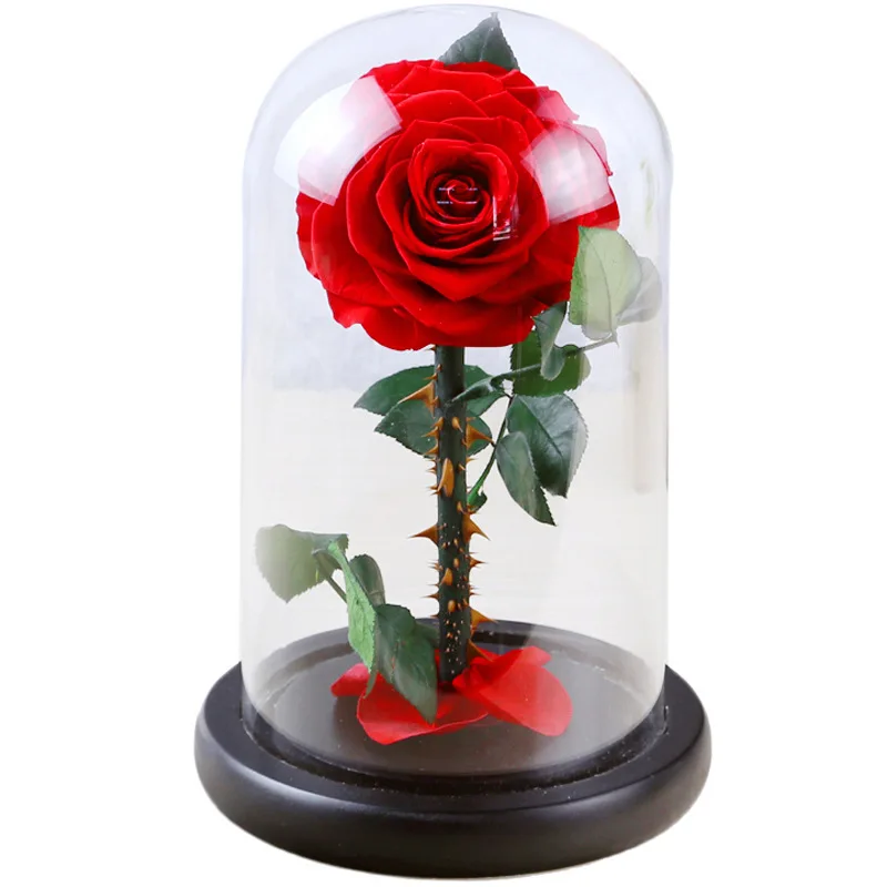 eco friendly mothers day gifts preserved flower rose  artificial flower gift wholesale