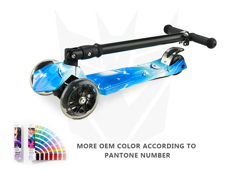 Chinese child tri kick scooter/baby stroller with low price wholesale with printing