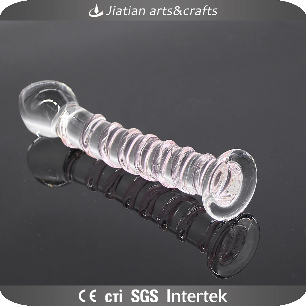 Handmade Vibrating Glass Dildo That Lights