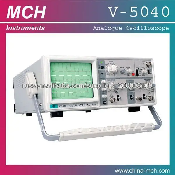 МЧ Аналоговый осциллограф V-5040 40МГц осциллограф Осциллограф Двойной низкой стоимости
