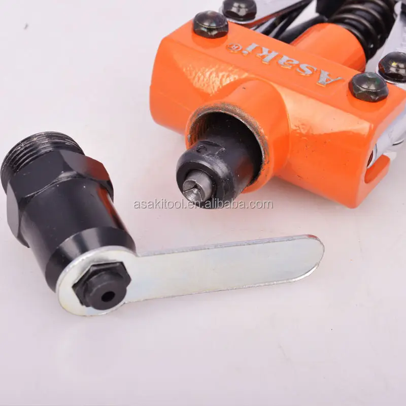 Heavy duty double hand riveter nut tool hand gun