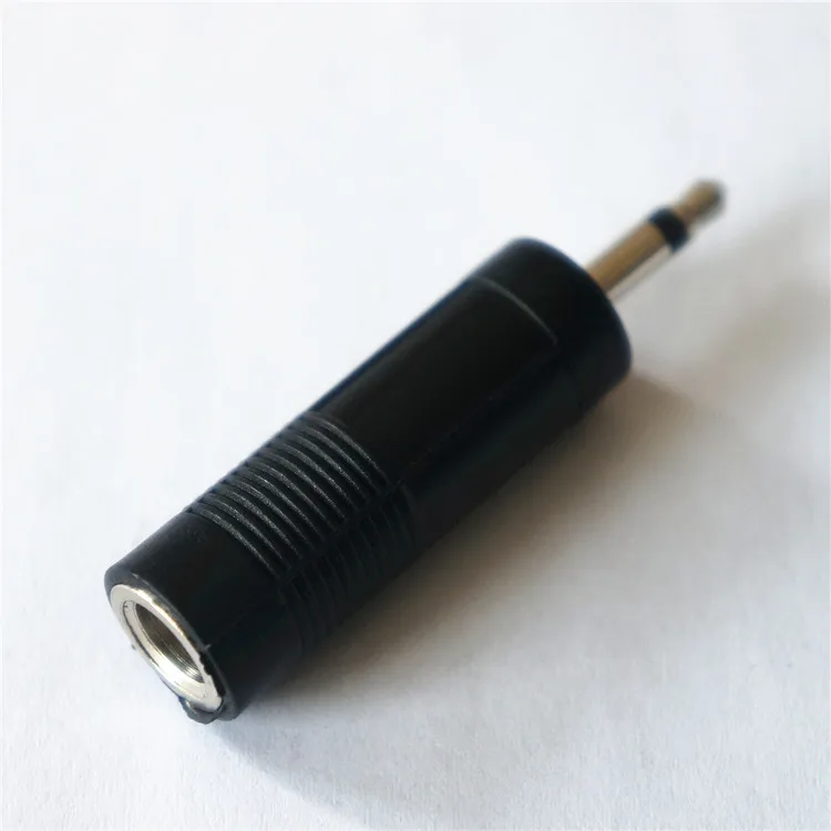 3.5mm Stereo Plug to 6.35mm (1/4 Inch) Stereo Jack Adaptor