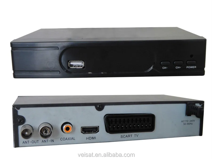 MINI DVB-T2 set top box H.265 HEVC with wifi support