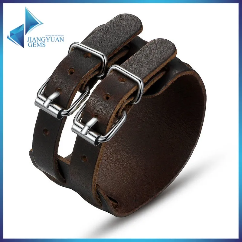Men Bracelet Newest Mens Leather Bracelet/wholesale Cheap Leather Jewelry CLASSIC Ball OEM ODM Customized 20 Year Experience CAL
