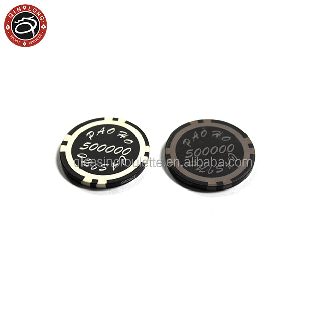 High quality  chips Baccarat Texas Customize Casino Clay Iron ABS Brass Table Roulette wheels Poker electronic Acrylic