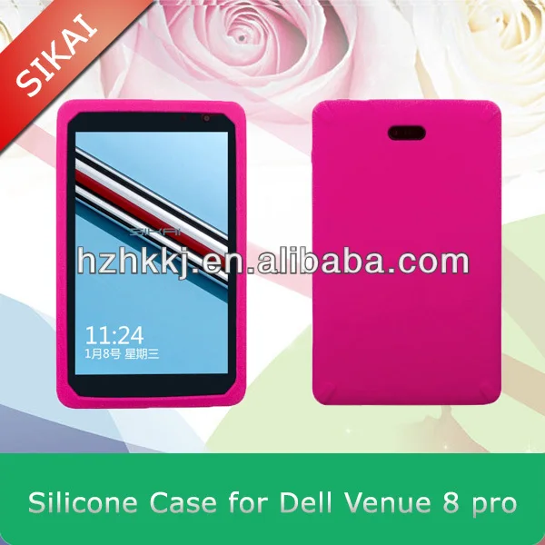 sikai новый силиконовой резины случае защитная крышка оболочки на 8 дюймов dell место 8 про таблетки пк windows системы