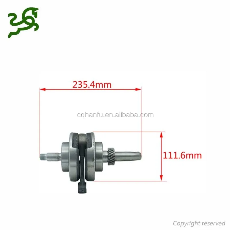 Motorcycle Crankshaft Assy Connecting Rod For CG200 Air Cooling Engine Atv Dirt Bike
