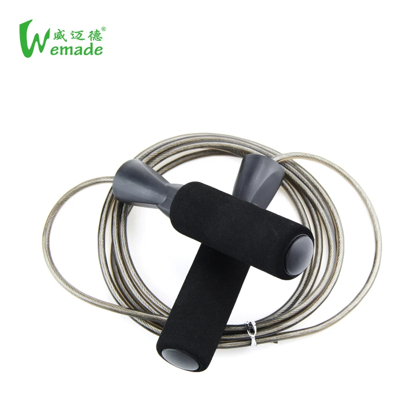 
best selling manufacture weighted skipping rope steel jump rope weighted skipping rope jumping 