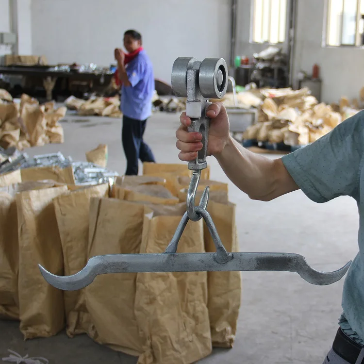 slaughtering butcher transport double rack meat hooks ganchos de matadero ovino y cerdo