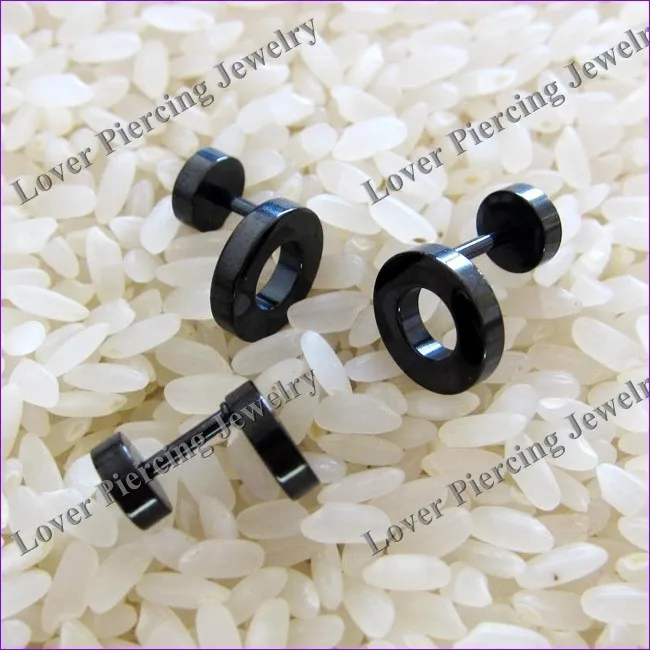 [AS-380] Titanium Anodized Ear Plugs