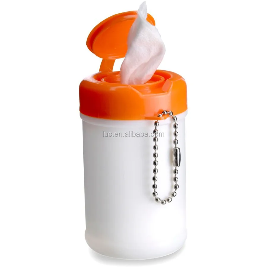 Mini Cleaning Wet tissue /travel pack wipe canister 2019 Year