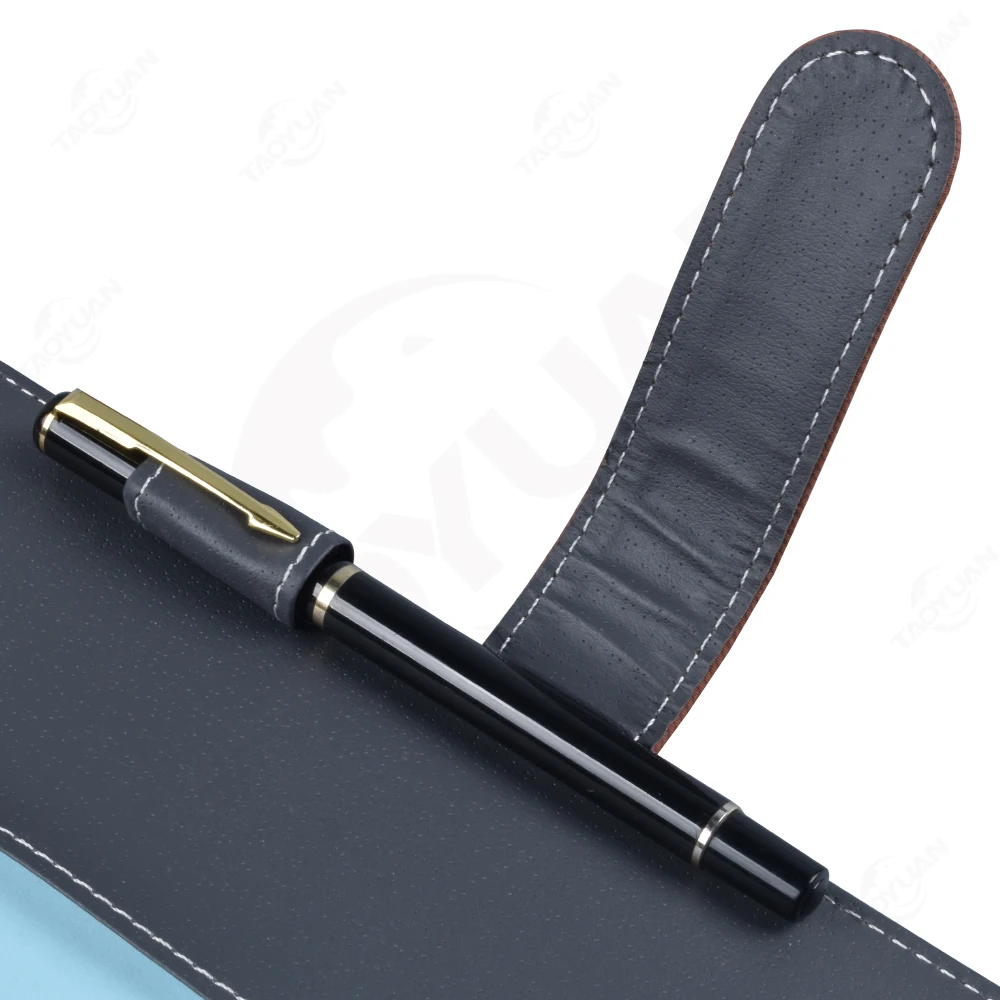 Папка для документов с сублимационной печатью A5 2018 Великолепная металлическая кожаная папка для презентаций