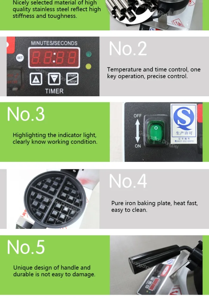 Industrial Waffle Maker/Japanese Waffle Machine/Bubble Waffle Maker