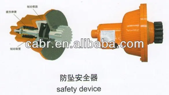 Inclined construction hoist curved steel building machinery