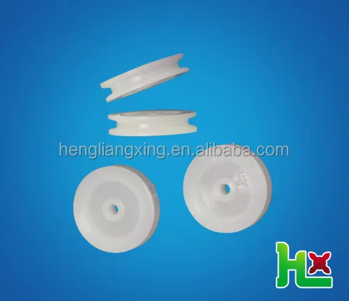 Small plastic belt pulley wheel for motor