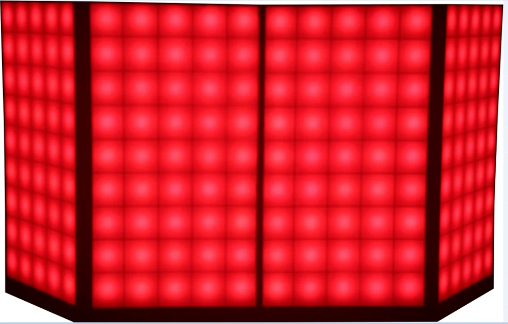 Портативная Складная вспышка Видео пиксель dj мобильный светодиодный стенд фасад для ночного клуба Свадебная вечеринка