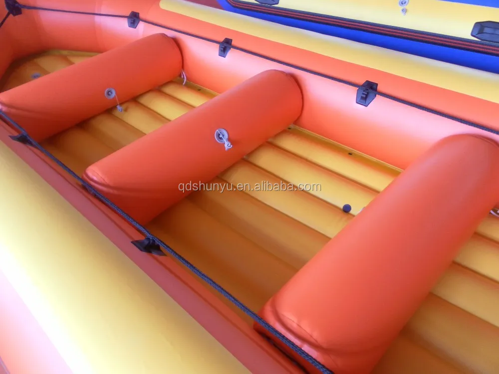 CE Certificate Self-bailing Inflatable Floating Raft Boat For Sale