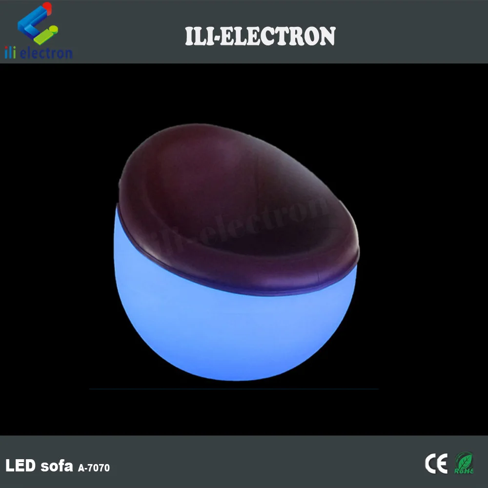 Кожа с покрытием пластиковые свет диван