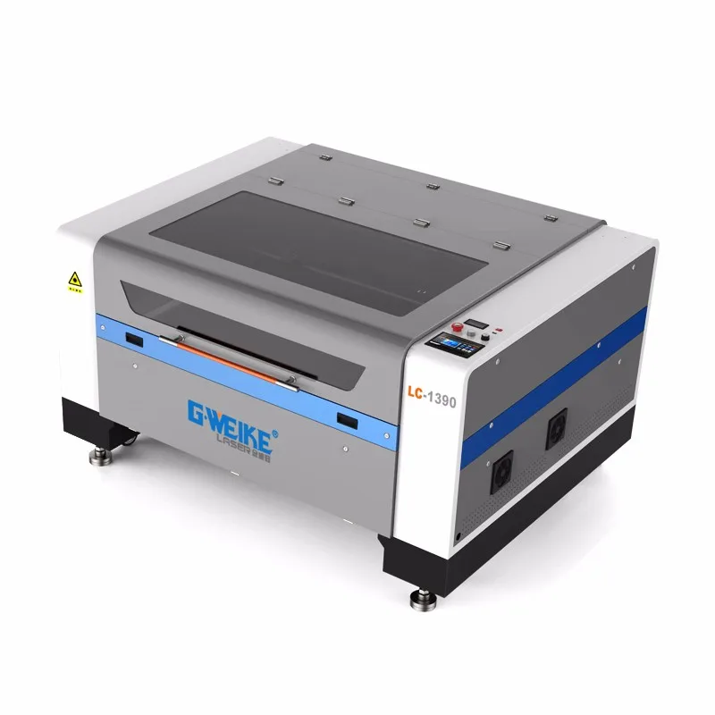 100w Reci co2 pvc card printer and laser cutter 1390