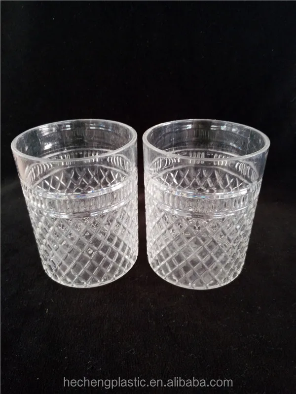 400ml Acrylic Crystal Plastic Cup Decorative Cold Beer Mug