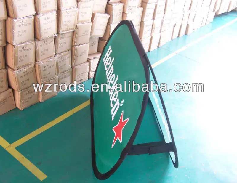 
Outdoor Display Bean Banner Pull Up Stand 