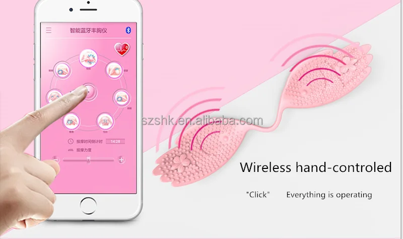 
Breast beauty massage electric vibrating breast nipple stimulator 