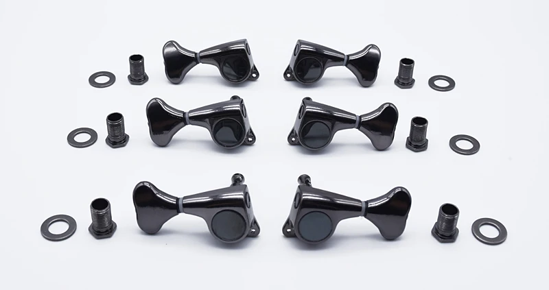 
High-Quality Guitar Parts Acoustic Guitar Tuning Pegs Die-cast Machine Heads Fish Tail Handle 