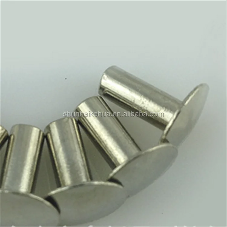 Factory wholesale Brass Copper Aluminum Semi Hollow Tubular Rivets