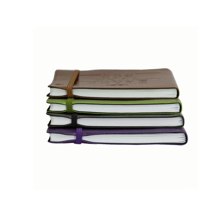 Personal Organizer Notebook With Pu Leather Cover Printing In China