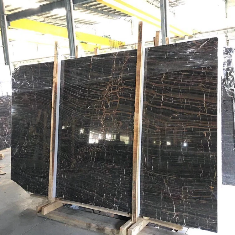 Best quality Chinese brown wooden marble tiles 30x30 for flooring