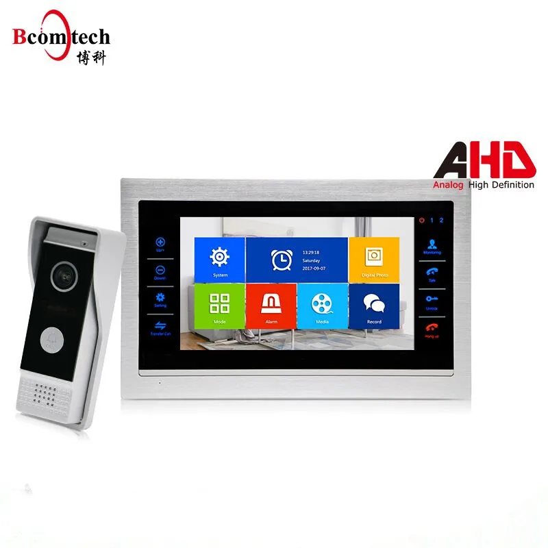960 P AHD видео-телефон двери Поддержка видео и фото функция записи для внутренней системы