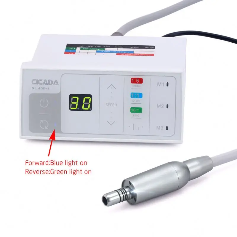 Бесщеточный Стоматологический Электрический мотор типа E, электрический мотор 50000 об/мин