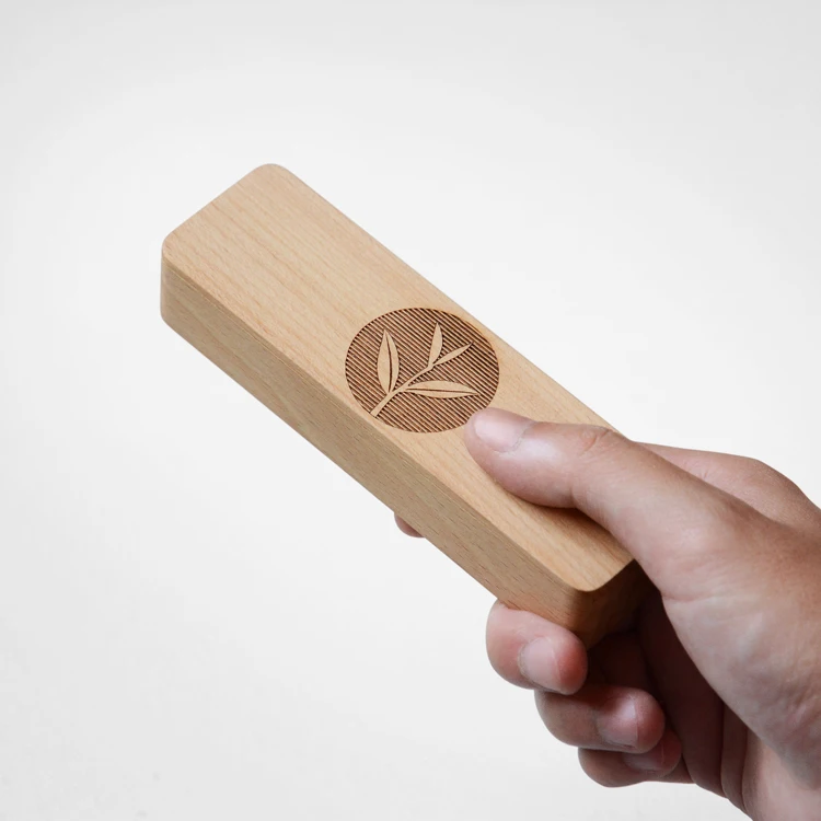 Индивидуальная Высококачественная портативная деревянная компактная упаковочная коробка для чая