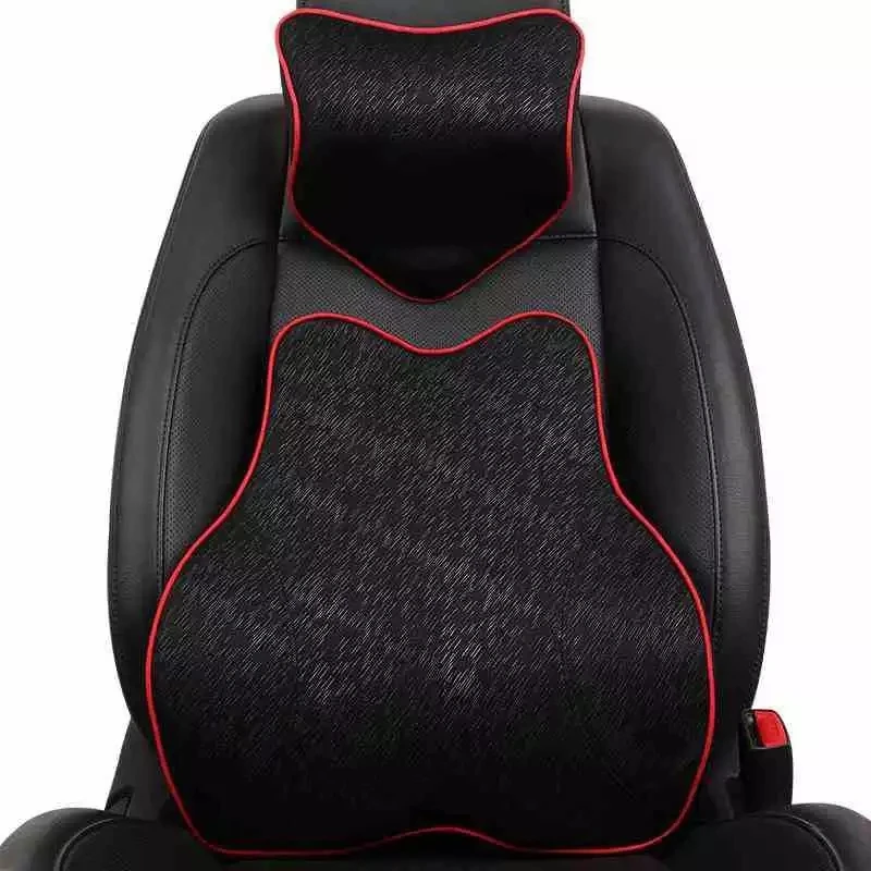 Car Headrest Neck Support Pillow Adjustable Strap Memory Foam Car Seat Pillow