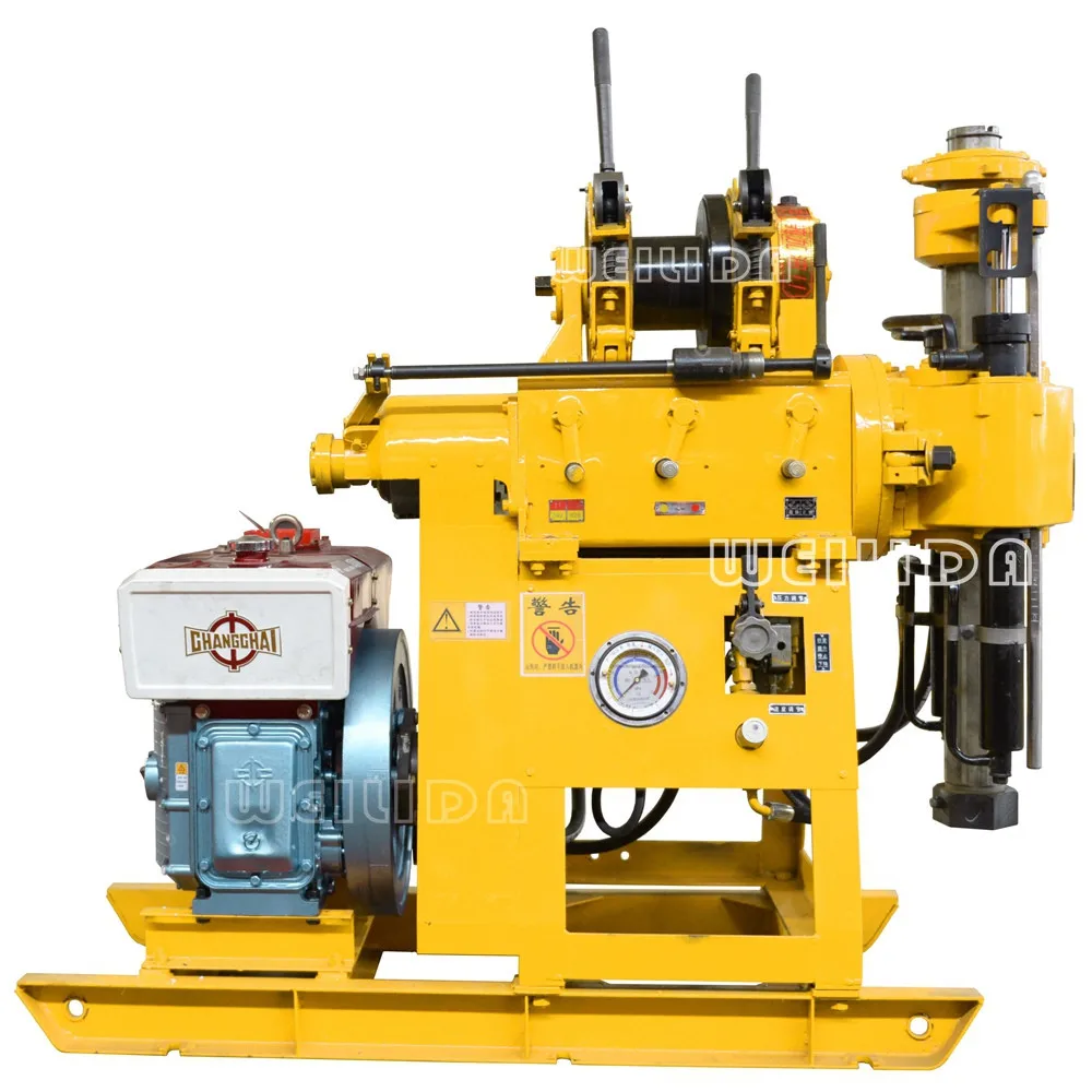 hot sale depth 200m drilling rig or water well drilling rig machine