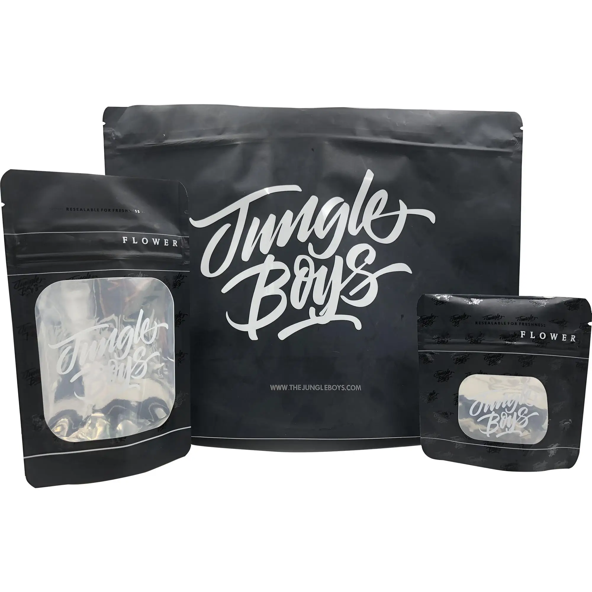  3.5g pound stand up bags custom printed backpack boyz/runtz /jungle boys with Sticker in