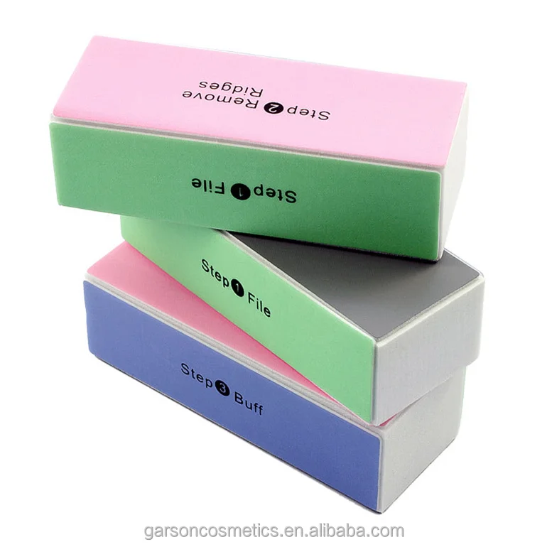 
The manicure and polished 100 pieces of the nail polish 4 way nail file 