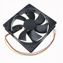 Gdstime GDA12025 dc 5v12v 24v 48v Computer Fan 120mm 120x120x25mm dc Large Exhaust Cooling Cooler Case Fans