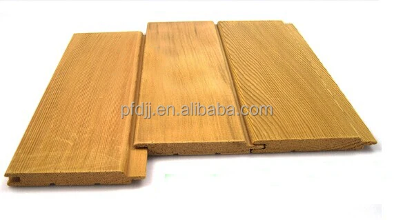 Canadian red cedar wood board paneling