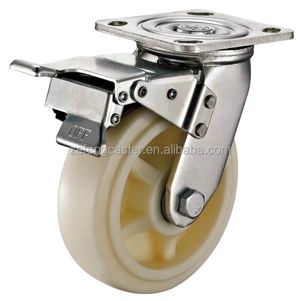 150*50mm Heavy Duty Swivel PP  Caster wheels