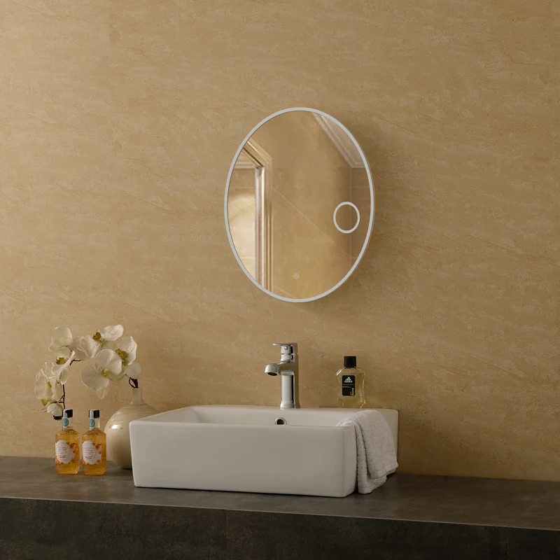 Bathroom Mirror With Led Light Wall Hung Led Mirror Top Bathroom Mirror