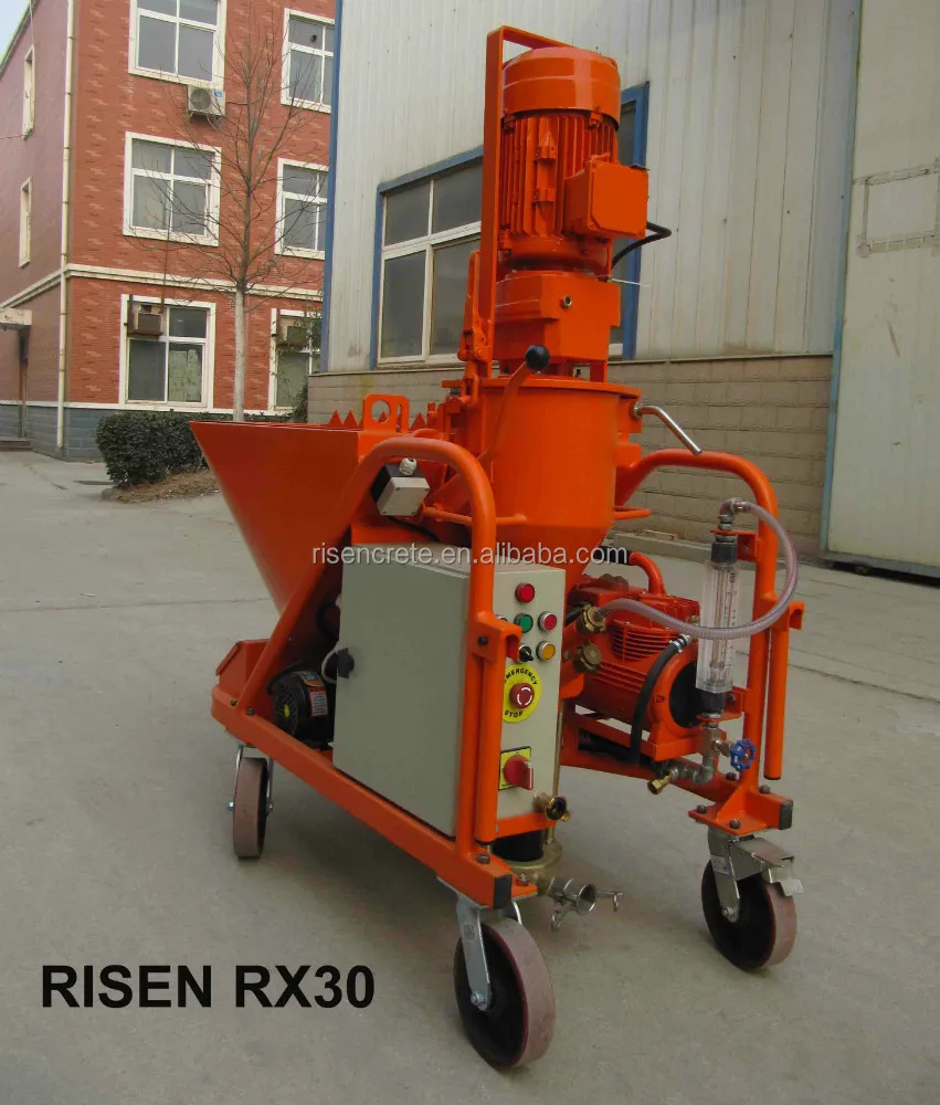 advanced technology gypsum/plaster/cement/mortar spraying machine