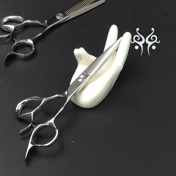 Reversed Blade Hair Scissors Made Of Japanese Cobalt Steel Barber Scissors