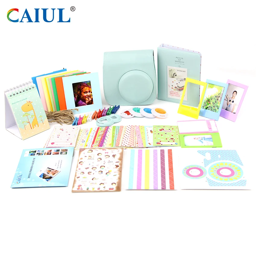 
 Высокое качество белая пленка для Fuji Instax Mini 8/мини-9 камера аксессуары кожаные сумочки в тон  