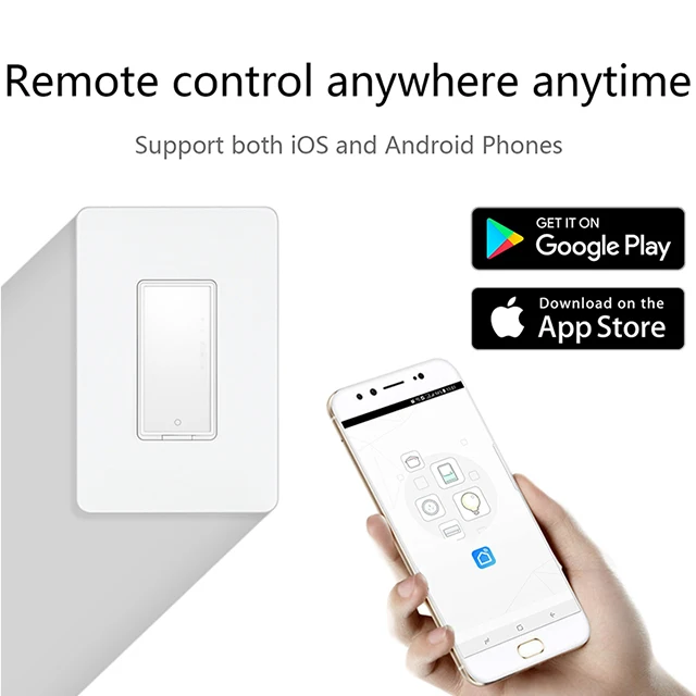 
Zigbee Wireless Smart Home Electric Wifi Light Alexa Switch 