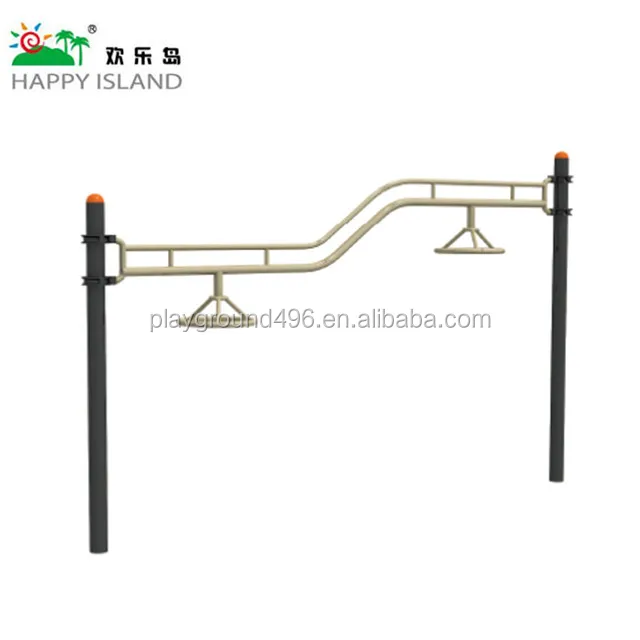 
Outdoor Fitness Equipment- Horizontal Style Sky Ladder Park School Commercial Playground Equipment With low Price For Sale 