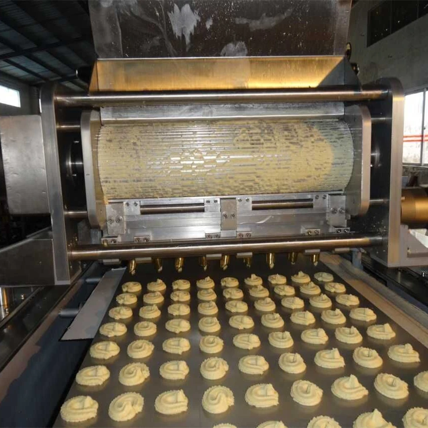 
Skywin Factory Automatic Biscuit Cutter Maker Cookie Depositor Machine 