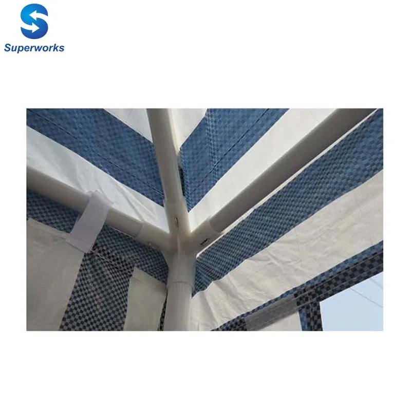 Outdoor 2pcs walls gazebo w/church windows