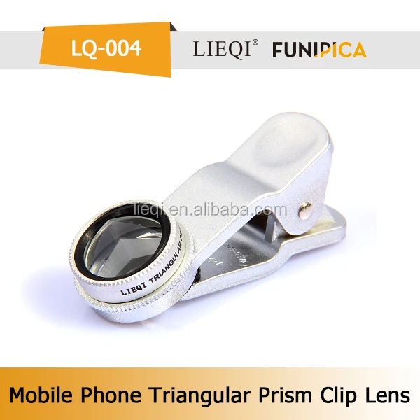 Универсальный мобильный телефон клип на стекло призма объектив для ip / колодки ноутбук LQ-004 принять OEM китая фабрики